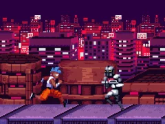 遊戲Endless Cyberpunk Runner在線