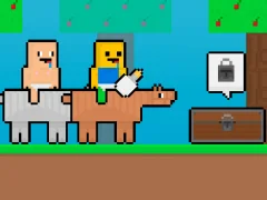 遊戲Baby Noob vs Baby Obby Horse在線