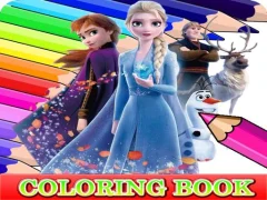 遊戲Coloring Book for Frozen Elsa在線