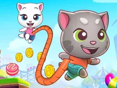遊戲Tom & Angela Jump在線