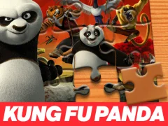 遊戲Kung Fu Panda Jigsaw Puzzle在線