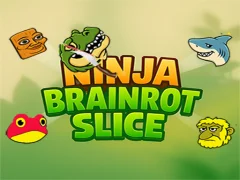 遊戲Ninja brainrot Slice在線
