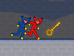 遊戲Stickman Huggy Party Duo在線