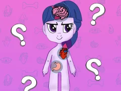 遊戲My Little Pony Learning The Body在線