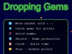 遊戲Dropping Gems在線