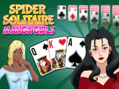 遊戲Spider Solitaire Manga Girls在線