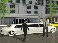 遊戲Limo Taxi Driving Simulator: Limousine Car Games在線