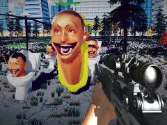 遊戲Sniper Survival Skibidi Toilet在線