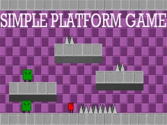 遊戲Simple Platform game在線