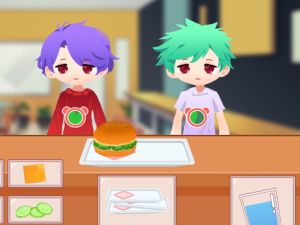 遊戲Burger Rush餐廳在線