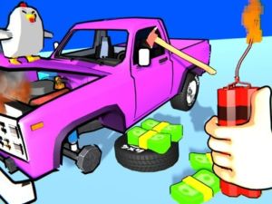 遊戲將汽車砸碎！在線