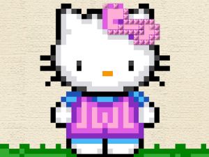 遊戲Hello Kitty Cross針跡在線