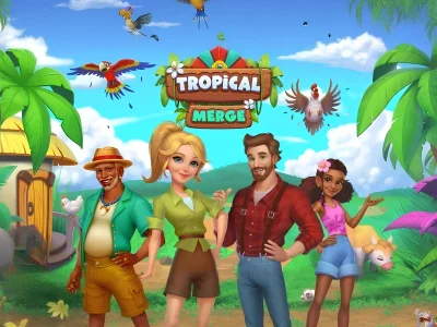 遊戲Tropical Merge在線