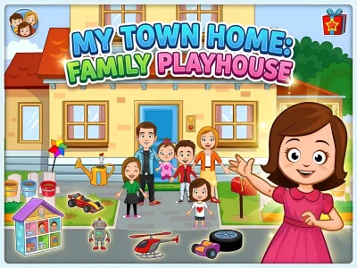 遊戲My Town Home: Family Playhouse在線