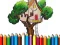 遊戲Tree House Coloring Book在線