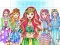 遊戲Girl Coloring Dress Up Games在線