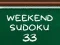 遊戲Weekend Sudoku 33在線