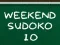 遊戲Weekend Sudoku 10在線