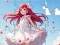 遊戲Jigsaw Puzzle: White Dress Girl在線