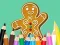 遊戲Coloring Book: Gingerbreads在線