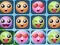 遊戲Emoji Match 3在線
