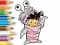 遊戲Coloring Book: Monster Costume Girl在線