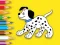 遊戲Coloring Book: Cute Spotted Dog在線