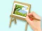 遊戲Coloring Book: Paysage Drawing Board在線