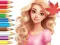 遊戲Coloring Book: Barbie Autumn Tale在線