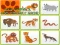 遊戲Wild Animals Kids Memory game在線