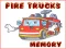 遊戲Fire Trucks Memory在線