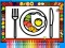遊戲Color and Decorate Dinner Plate在線