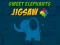 遊戲Sweet Elephants Jigsaw在線