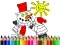 遊戲Back To School: Winter Time Coloring在線