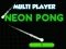 遊戲Neon Pong Multi Player在線