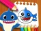 遊戲Baby Shark Coloring Book在線