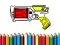 遊戲Back To School: Nerf Coloring Book在線