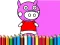 遊戲Back To School Coloring Book Pig在線