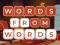 遊戲Words from Words在線