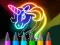 遊戲Learn to Draw Glow Cartoon在線