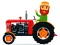 遊戲Cartoon Farm Traktors在線