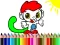 遊戲Back To School: Monkey Coloring在線