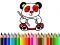 遊戲Back To School: Panda Coloring在線