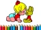 遊戲Back To School: Aby Girl Coloring在線