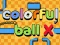 遊戲Colorful ball X在線