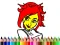 遊戲Back To School: Cute Girl Coloring在線