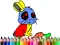 遊戲Back To School: Rabbit Coloring Book在線