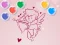 遊戲Bubble Shooter Valentine在線