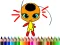 遊戲Back To School: Dotted Girl Coloring在線