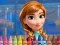 遊戲Anna Frozen Coloring在線